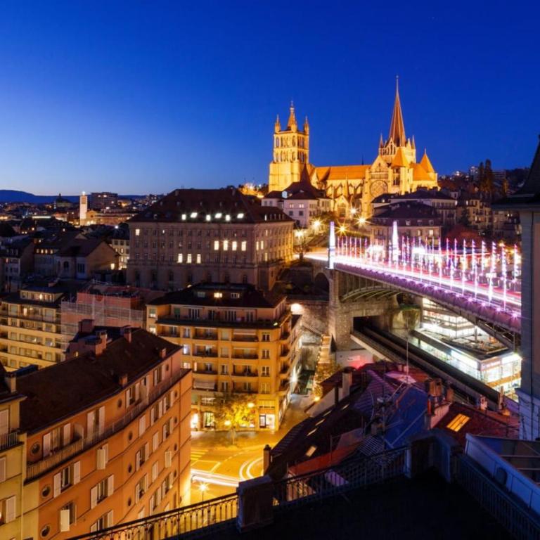 Superbe Studio en Plein Centre à Lausanne Gare - One-Bedroom Apartment - 11