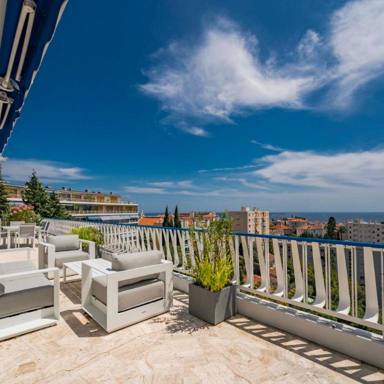Suite Horizon Penthouse d'exception avec Vue Mer à Cannes - Penthouse - 6
