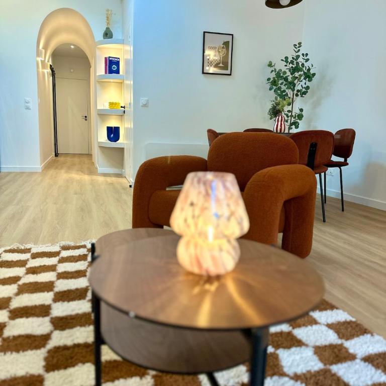 L Arcade Chic & Confort - Terrasse - 5 min Gare - Apartment mit 1 Schlafzimmer - 3