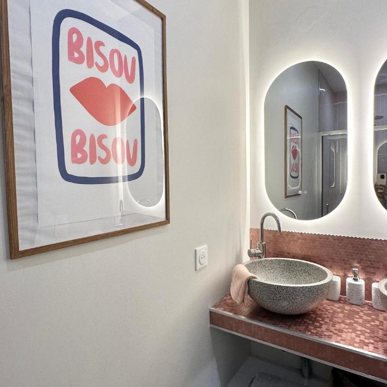 L Arcade Chic & Confort - Terrasse - 5 min Gare - Apartment mit 1 Schlafzimmer - 9