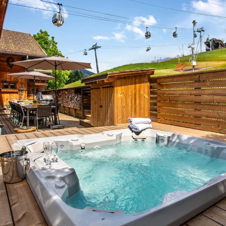 Chalet 5☆, 15 pers, spa, animaux admis, La Clusaz - FR-1-304-308 - Chalet - 6