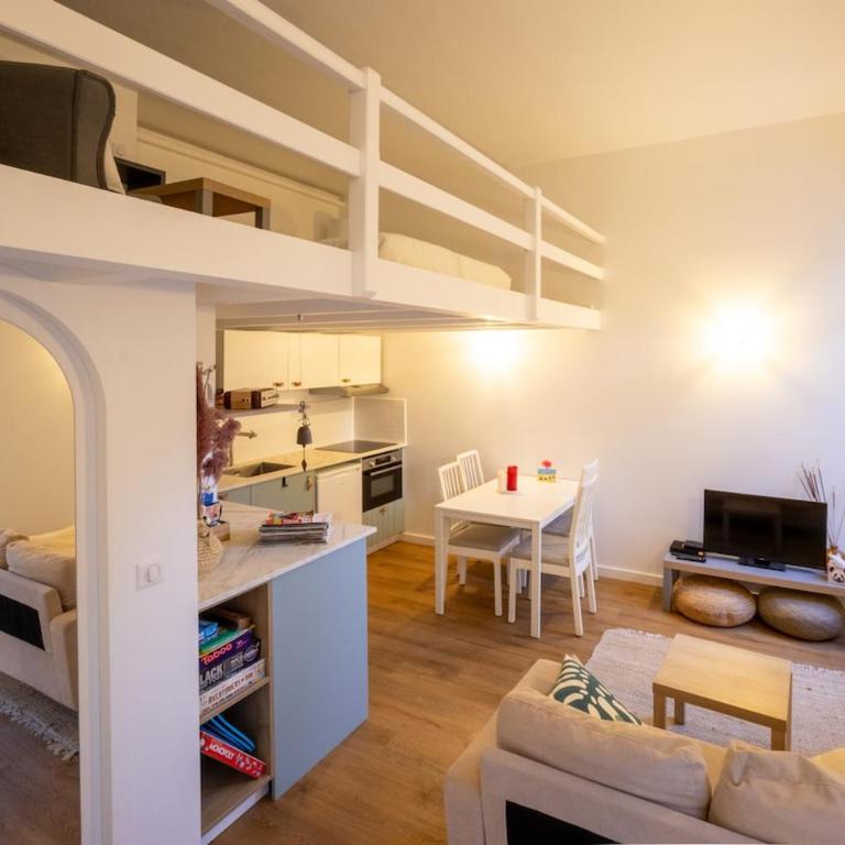 Studio 3 personnes avec terrasse 50 m de la Grande Plage Biarritz Surf - Apartamento de 1 dormitorio - 11