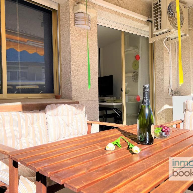Arquus Beach Salou , climatizado y con piscina - Apartamento de 1 dormitorio con terraza - 7