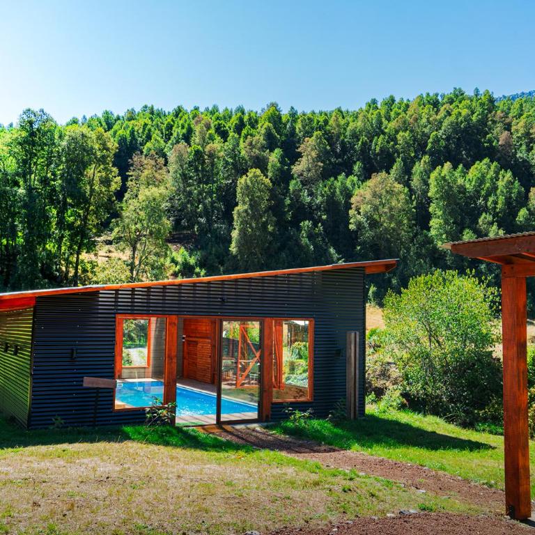 Cabaña 4 personas hualle sur cerca huilo huilo - Apartamento de 2 dormitorios - 32