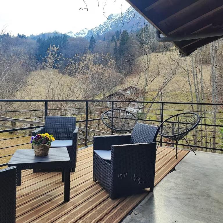 Chalet le Fier - Vue montagnes proche d'Annecy - Maison 1 Chambre - 5