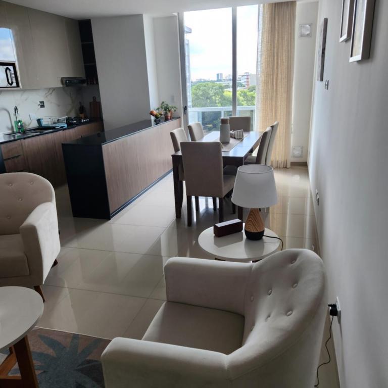 Departamento de Lujo - Family Room with Terrace - 27