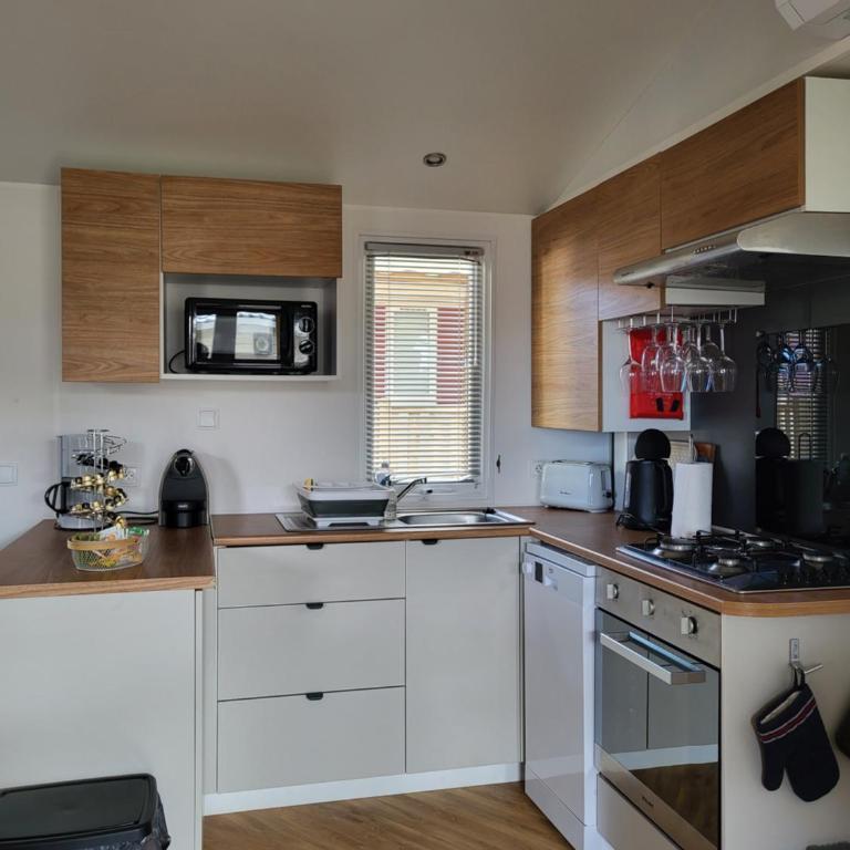 Mobil Home spacieux Camping Mar Estang 4* - Casa Mobile - 12