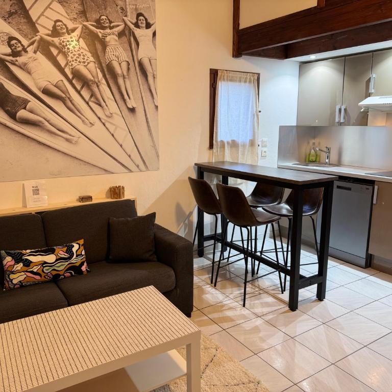 Blue Wave Patio, 5 mins à pied du centre Hossegor - One-Bedroom Apartment - 24