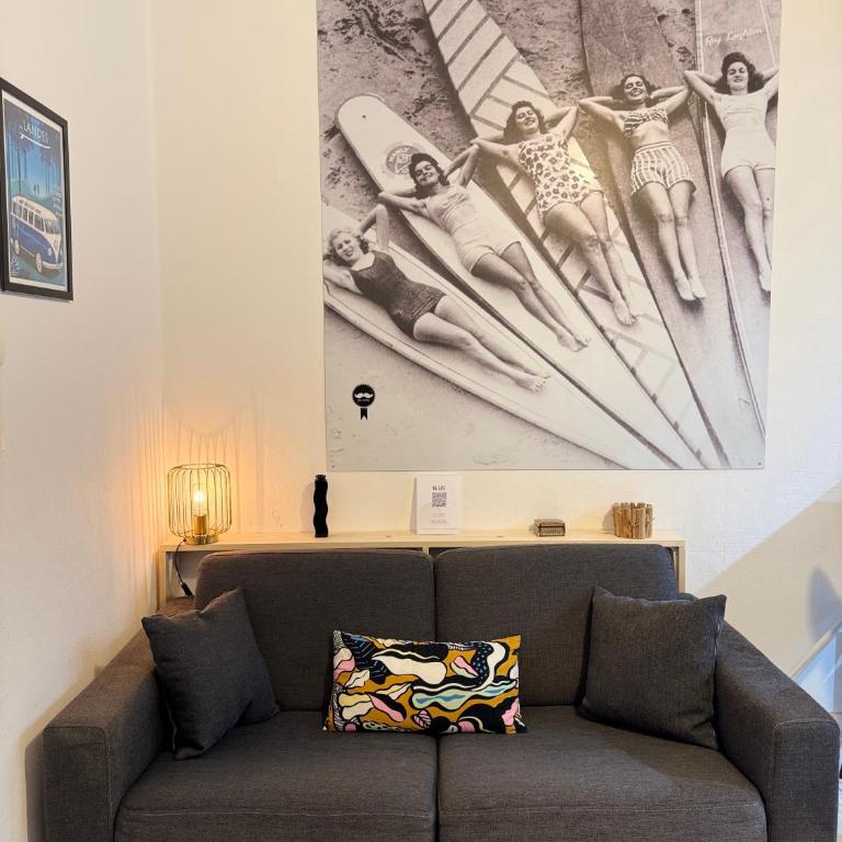 Blue Wave Patio, 5 mins à pied du centre Hossegor - One-Bedroom Apartment - 3