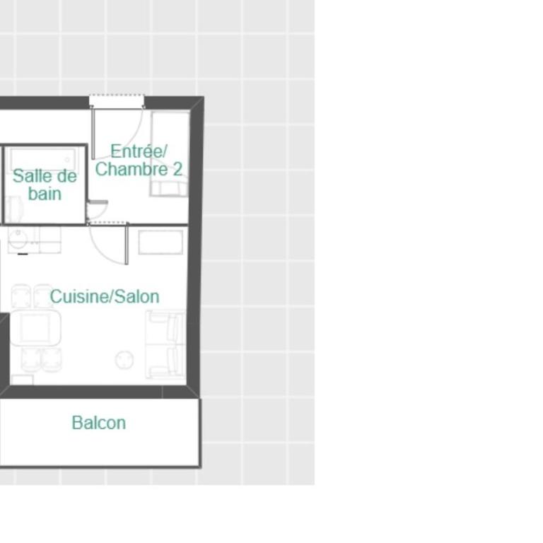 Pléiades , Apt 5 p, 1 grande chambre, un coin montagne et une place de parking , belle vue - Apartment mit Aussicht und Balkon - 11