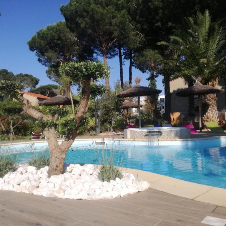 ARGELES sur MER APPT RDC CADAQUES TOUT CONFORT JARDIN PISCINE PARKING WIFI - Appartement 2 Chambres - 2
