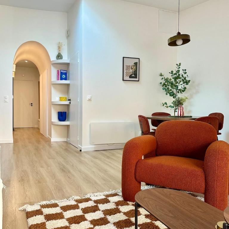 L Arcade Chic & Confort - Terrasse - 5 min Gare - Apartment mit 1 Schlafzimmer - 1