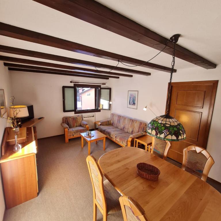 Chesa Margun Surlej Engadin St Moritz Nähe Corvatschbahn - Apartment mit 1 Schlafzimmer - 4