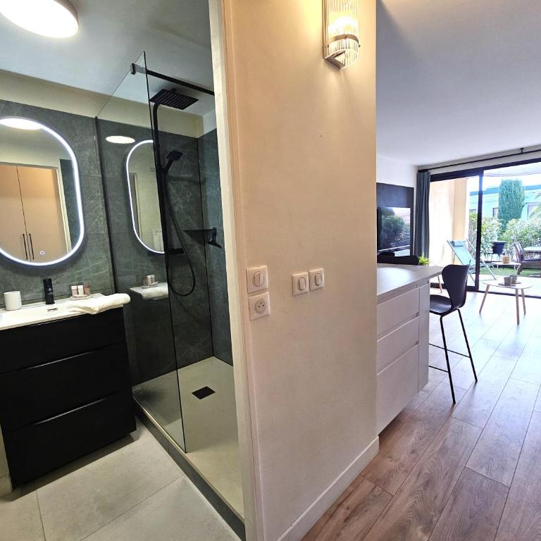 Cannes - Superbe 2 pièces avec piscine - proche plages et centre - Apartment mit 1 Schlafzimmer - 10
