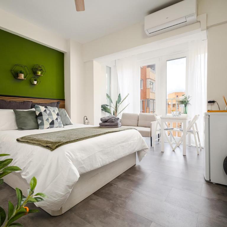 Beach Studio Apartment Playa Malagueta - Apartment mit 1 Schlafzimmer - 1