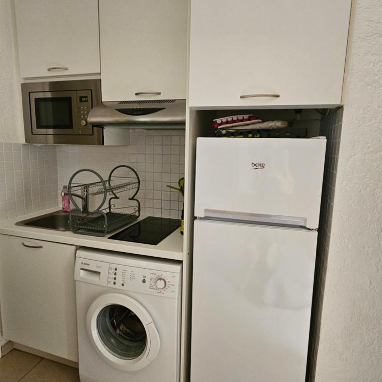 Charmant T2 climatisé avec terrasse - 200 m de la plage - les Boramars - Apartment mit 1 Schlafzimmer - 19