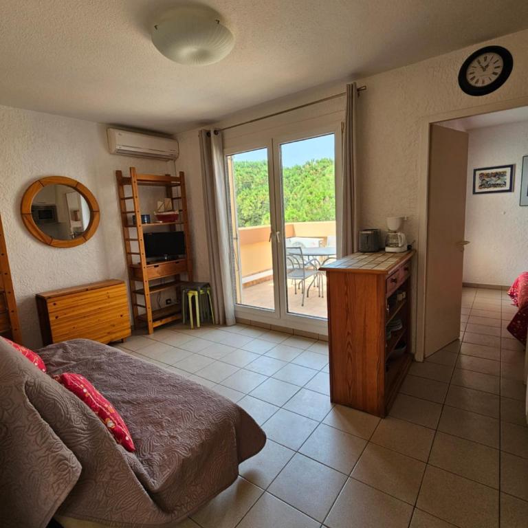 Charmant T2 climatisé avec terrasse - 200 m de la plage - les Boramars - Apartment mit 1 Schlafzimmer - 1