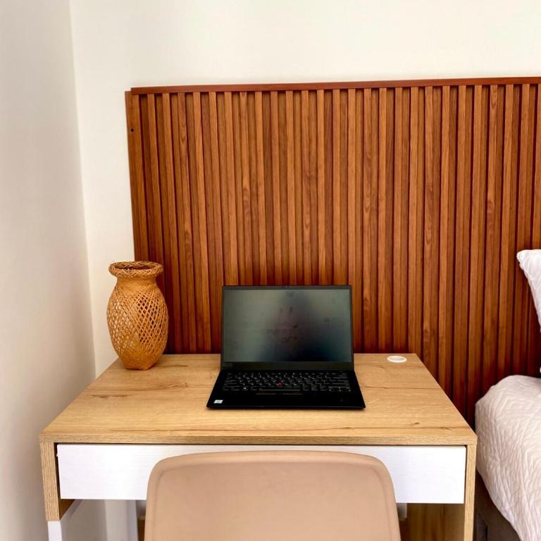 Lujoso con terraza, vista al mar y reserva natural - Apartamento de 1 dormitorio - 35