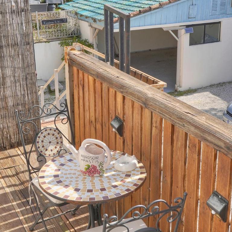 Charmant duplex proche de Cannes centre et à 2min à pied de la mer - Superior Apartment mit 1 Schlafzimmer und Balkon - 27