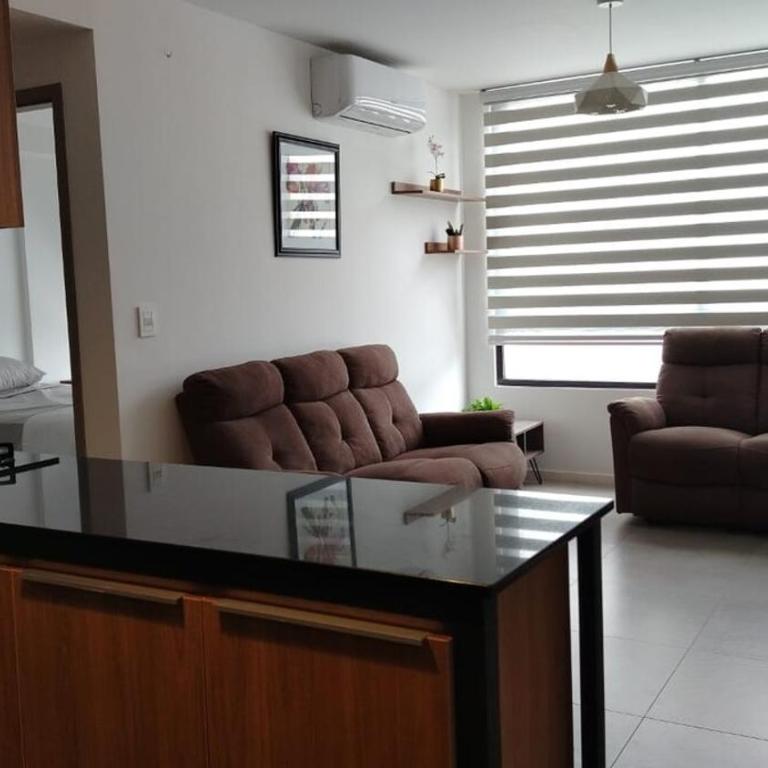 Lovely apartment in Equipetrol with a rooftop - One-Bedroom Apartment - 1