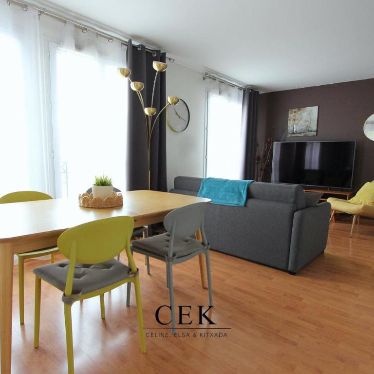 Tage1 - Val d'Europe et Disneyland Paris - Apartment mit 1 Schlafzimmer und Balkon - 1