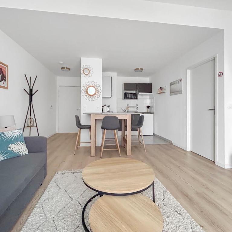 Appartement Cosy Avec Grande Terrasse - Apartamento de 1 dormitorio - 8