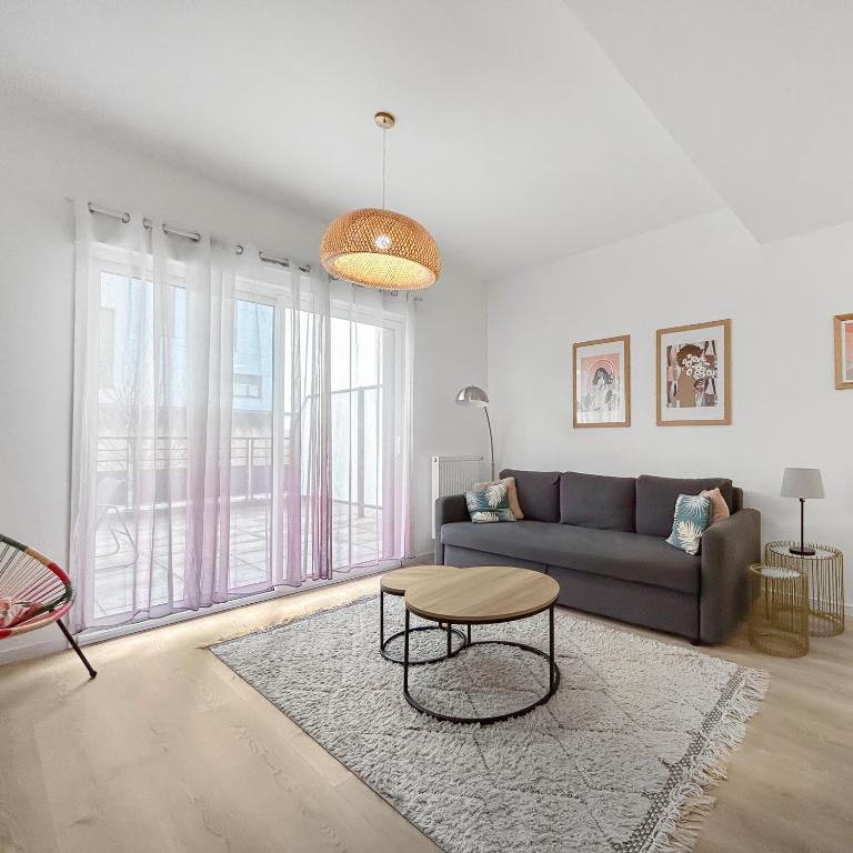Appartement Cosy Avec Grande Terrasse - Apartamento de 1 dormitorio - 10