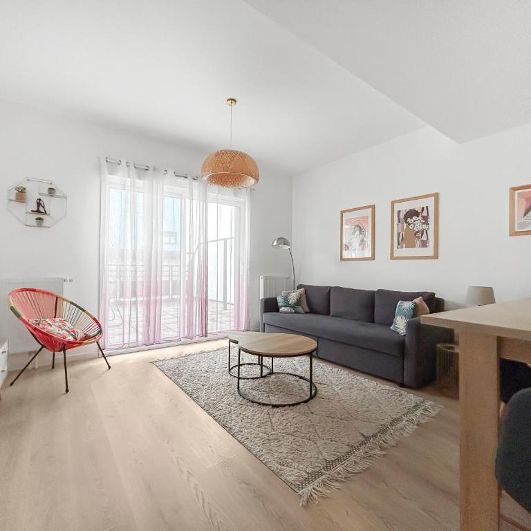 Appartement Cosy Avec Grande Terrasse - Apartamento de 1 dormitorio - 11