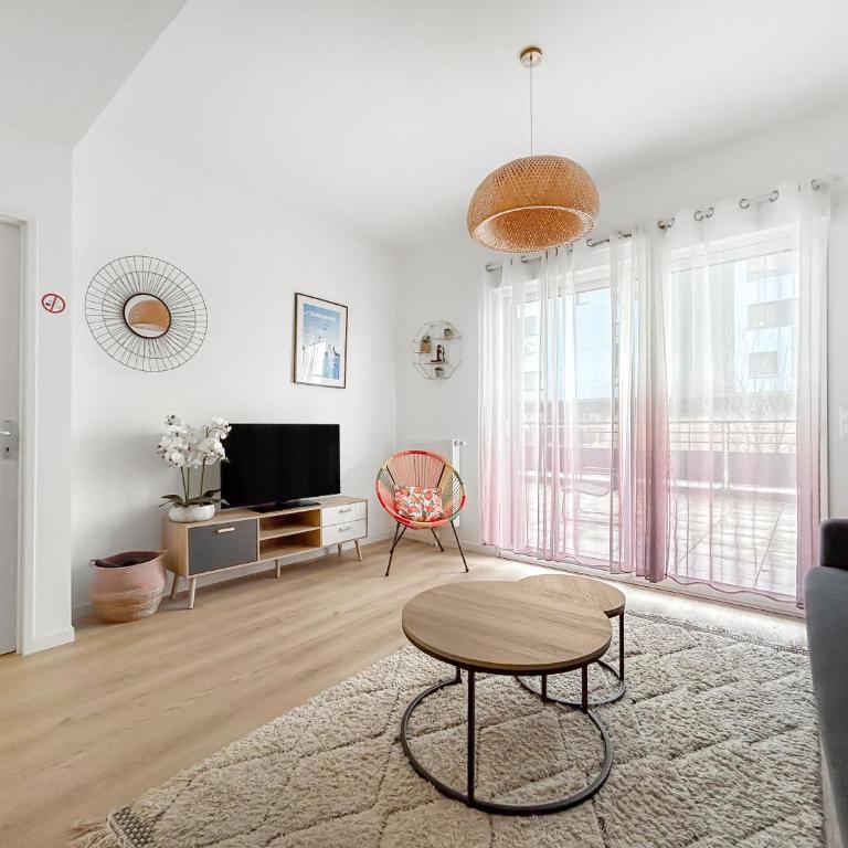 Appartement Cosy Avec Grande Terrasse - Apartamento de 1 dormitorio - 3