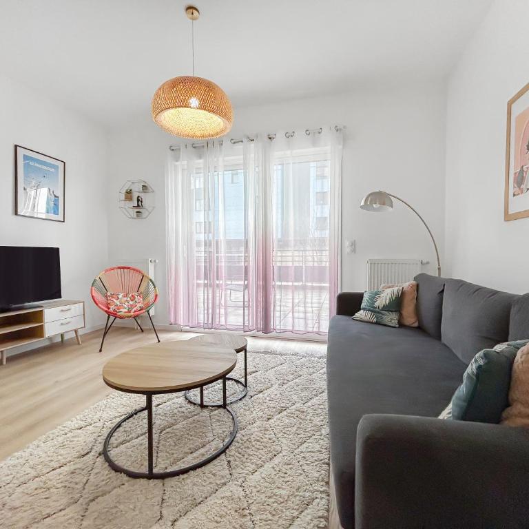Appartement Cosy Avec Grande Terrasse - Apartamento de 1 dormitorio - 6