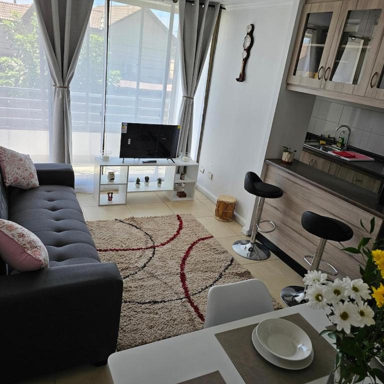 Hermoso Dpto 3D 2B Estacion Aire Acondicionado Oficina 70mt2 - Apartamento Estándar de 3 dormitorios - 1