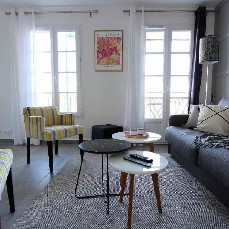 NOVA4- Cozy Apartment 8 ppl- Near Disneyland Paris - Three-Bedroom Apartment with Balcony - 4