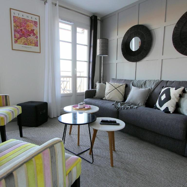 NOVA4- Cozy Apartment 8 ppl- Near Disneyland Paris - Three-Bedroom Apartment with Balcony - 7