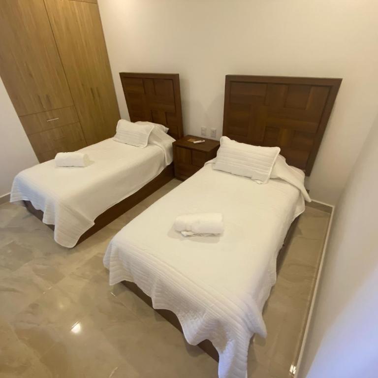 Depa boutique nuevo de 2 recámaras - diseño, confort y excelente ubicación con alberca - Apartamento de 2 dormitorios - 36