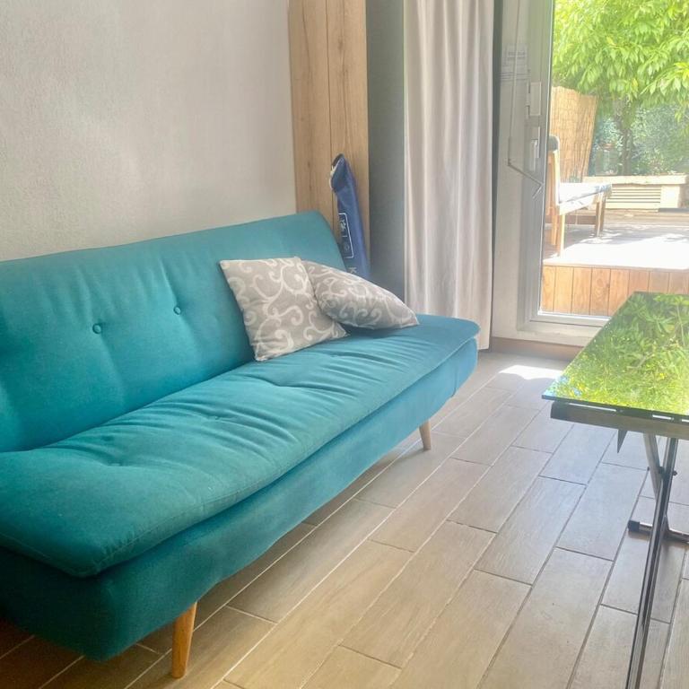 Studio cosy, terrasse, parking à Carnolès - Studio Apartment - 7