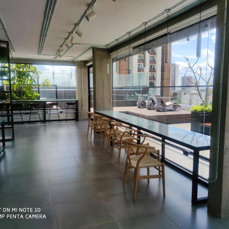 Beautiful studio Equipetrol, Rooftop restaurant - One-Bedroom Apartment - 10