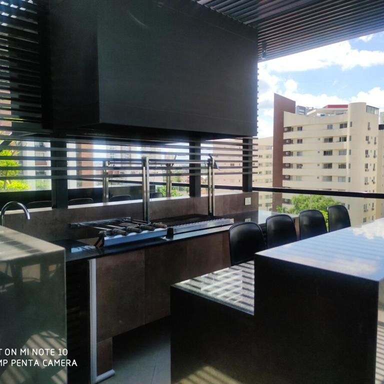 Beautiful studio Equipetrol, Rooftop restaurant - One-Bedroom Apartment - 20
