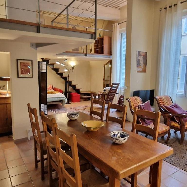Loft in hôtel particulier, city-center, air conditioned - One-Bedroom Apartment - 42