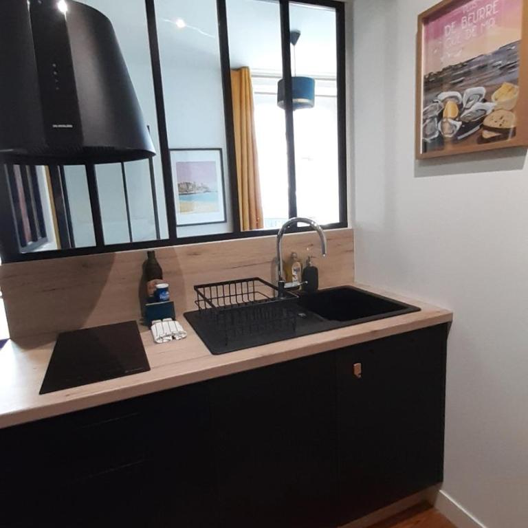 Beau T2 cosy ! Centre 200m Plage 400m - Apartamento de 1 dormitorio - 3