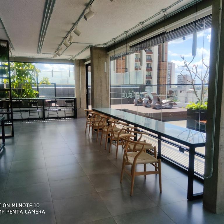 Beautiful studio Equipetrol, Rooftop restaurant - Apartamento de 1 dormitorio - 7