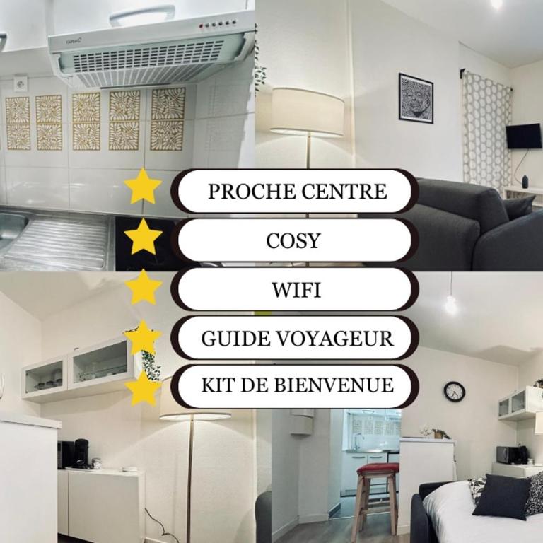 Duruy D studio confort proche piscine et patinoire - Apartment - Erdgeschoss - 6