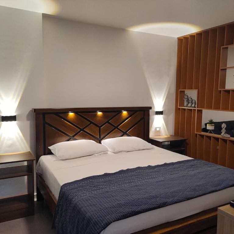 Beautiful studio Equipetrol, Rooftop restaurant - One-Bedroom Apartment - 7
