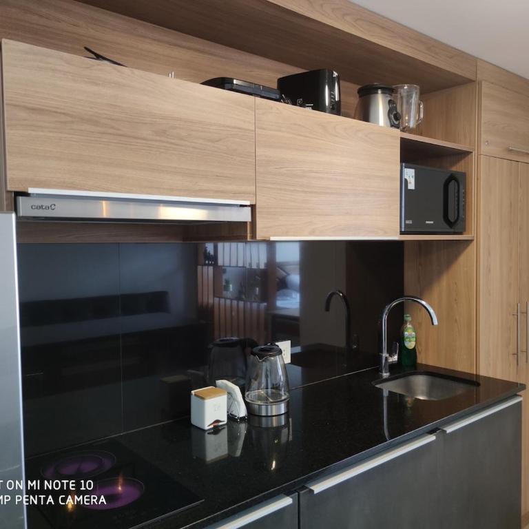 Beautiful studio Equipetrol, Rooftop restaurant - One-Bedroom Apartment - 20