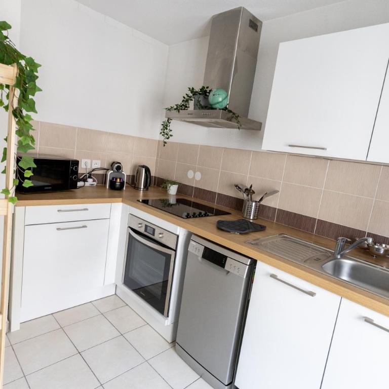 Theatre 27 Logement Hyper Centre Mulhouse Parking - Apartment mit 1 Schlafzimmer - 8