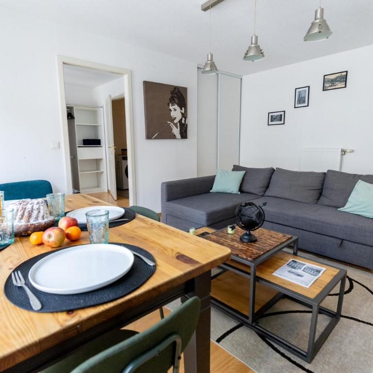 Theatre 27 Logement Hyper Centre Mulhouse Parking - Apartment mit 1 Schlafzimmer - 11