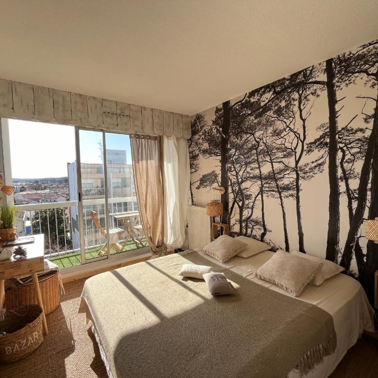 Arcachon - Appartement T3 avec Terrasse, Vue Mer et Parking - FR-1-319-593 - Apartment - 13