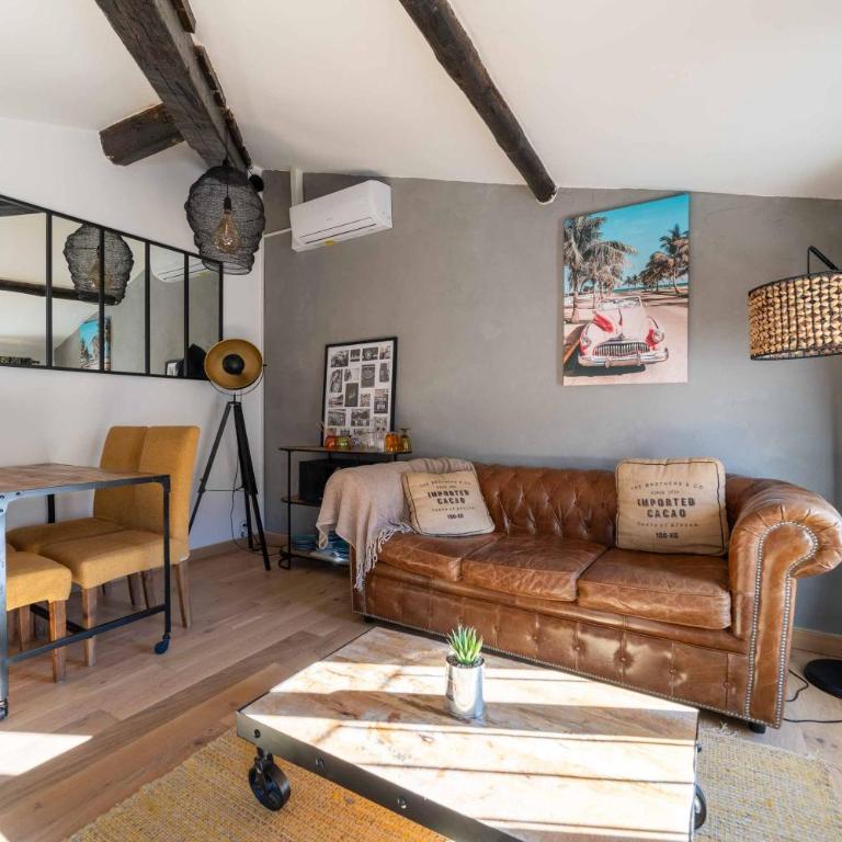 Sun dreams, centre ville historique, 10 minutes de Cannes - Appartement 1 Chambre - 1