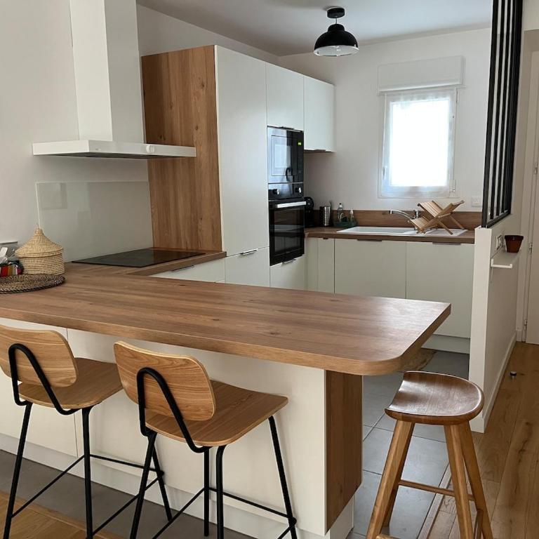 Villa neuve 300 m plage sud 3 chambres - Villa - 8