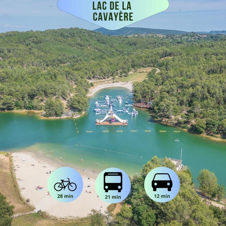 Vue imprenable cité Carcassonne - 4 personnes - Apartment mit 1 Schlafzimmer - 16