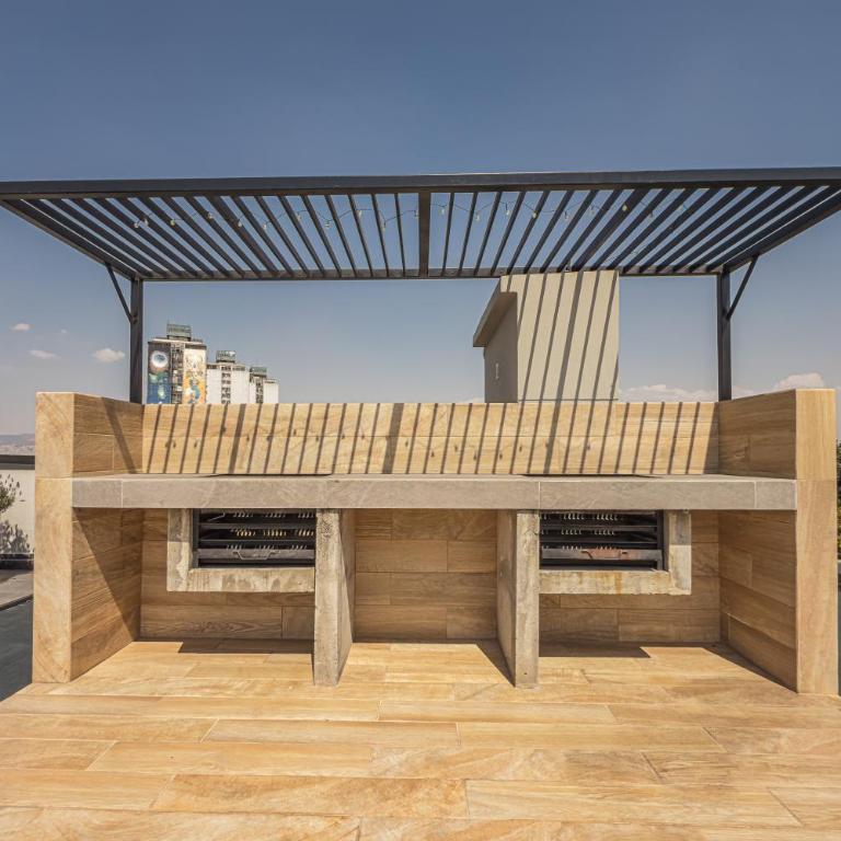 Right @Reforma - Beautiful condo with 2 balconies - Two-Bedroom Apartment - 30